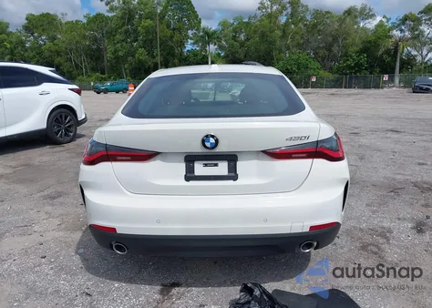 2025 BMW 4 Series Gran Coupe 430I from USA, damaged, VIN WBA23FB01SFV03078